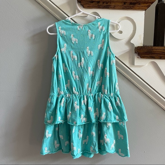 EGG Susan Lazar Llama Briana Ruffle Dress, Size 5 - Picture 6 of 7